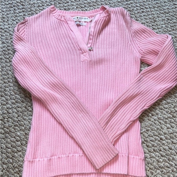 Tommy Hilfiger Sweaters - Tommy Hilfiger small petite quarter zip sweater